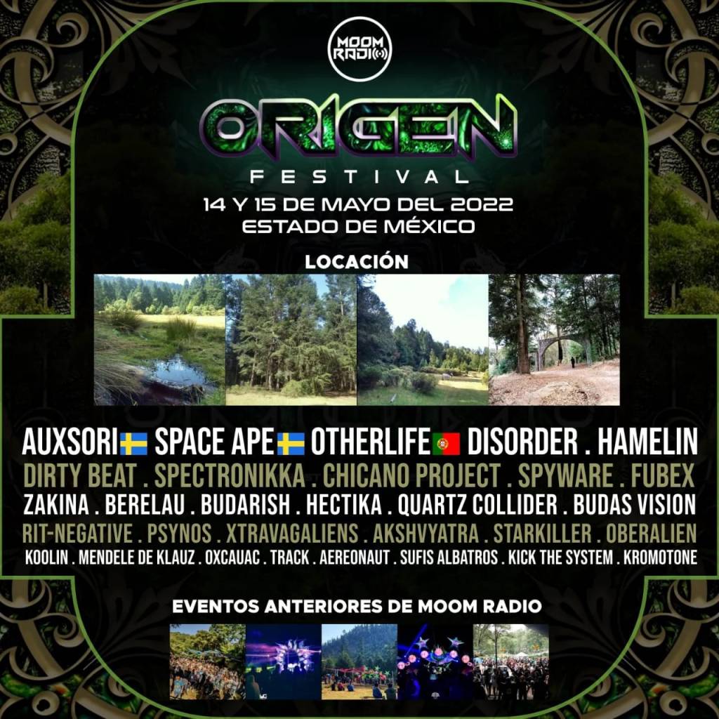 Moom Radio nos invita a ORIGEN, 