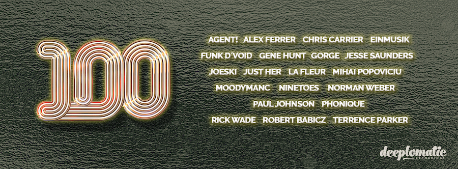 Deeplomatic Recordings celebra su lanzamiento número&nbsp;100