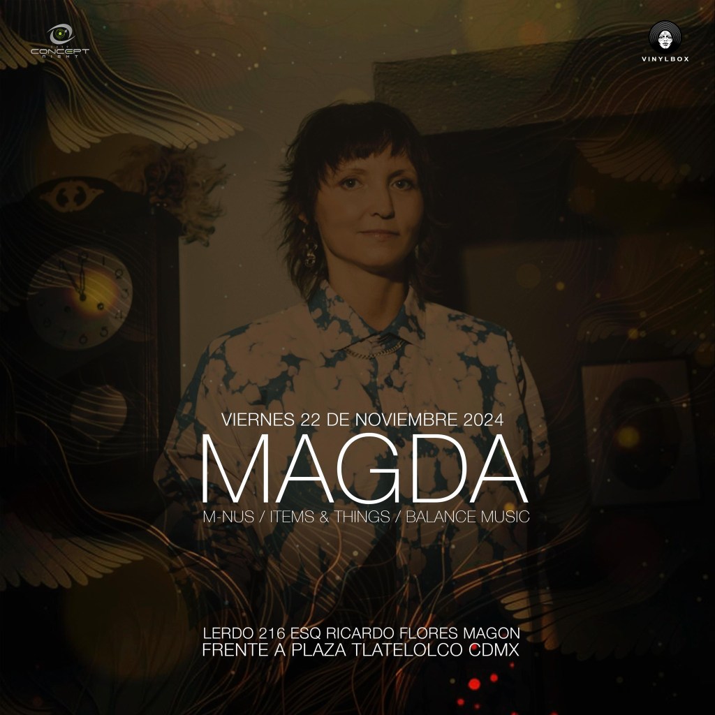 Magda Vinyl Box 22 Nov&nbsp;CDMX