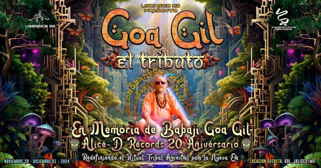 Goa Gil El tributo Gdl (29 Nov – 1&nbsp;Dic)