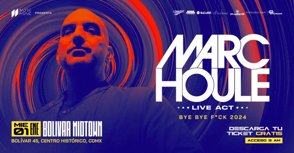 Marc Houle cortesía x More Music/Somos Techno 1 Ene&nbsp;25