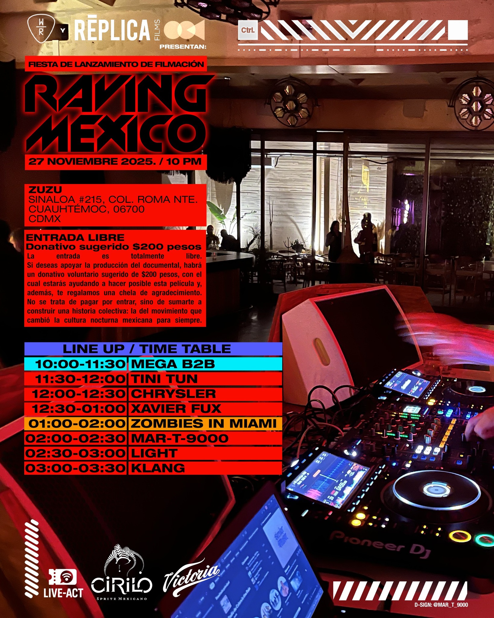 RAVING MEXICO 27 NOV – X-FDR