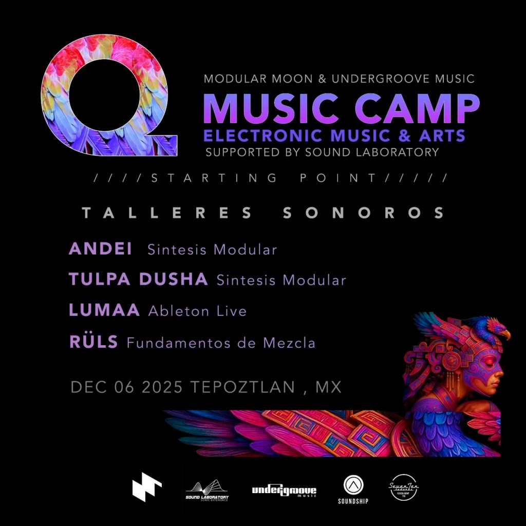 Q Music Camp: Undergroove Tepoztlan Mor 6&nbsp;dic